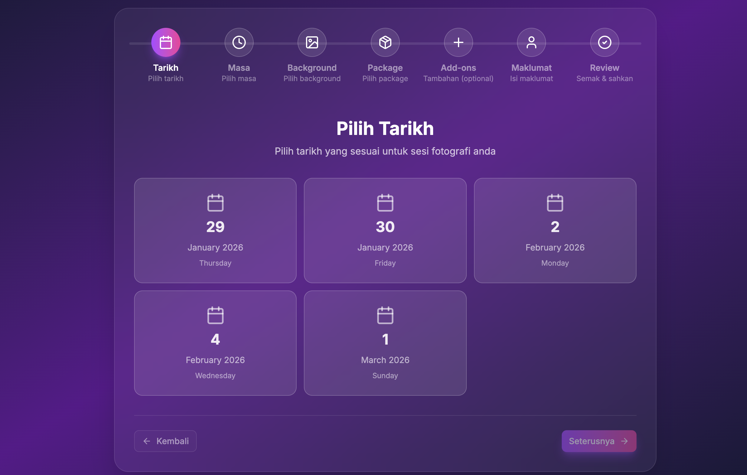 DahBook Calendar - Schedule and manage time slots